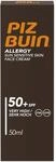 Piz Buin Allergy Gesichtcreme SPF50, 1er Pack(1* 50ml)
