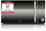 CASO MG20 Ceramic menu, Mikrowelle mit Grill, ohne Drehteller, 1000 Watt