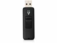 V7 VF22GAR-3E Slider USB 2.0 Speicherstick 2 GB schwarz
