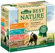 Dehner Best Nature Katzenfutter Multipack, Nassfutter, f&uuml;r ausgewachsene Katzen, je