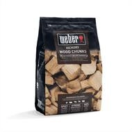 Weber Hickoryholz Chunks (1,5kg Packung) - zum R&auml;uchern von Gefl&uuml;gel, Schwein, Wild