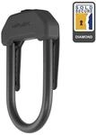 Hiplok DX, B&uuml;gelschloss, Unisex, ALL BLACK, Schlie&szlig;bereich: 15cm x 8.5cm