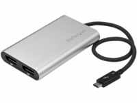 StarTech.com Thunderbolt 3 auf Dual-DisplayPort-Adapter - DisplayPort Adapter -