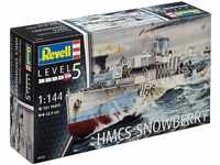Revell Modellbausatz Schiff 1:144 - Flower Class Corvette HMCS SNOWBERRY im...