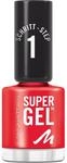 Manhattan Super-Gel-Nagellack - Farbe Devious Red 625, (12 ml)