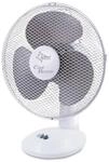 SUNTEC Tischventilator CoolBreeze - Leise 25 cm, 30 Watt | Tisch Ventilator 2 Stufen,