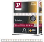 Paulmann MaxLED 500 Stripe 1m Warmwei&szlig; IP44 6W 2700K Silber | Einzelstreifen...