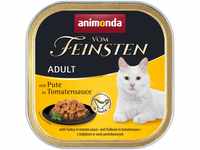 Animonda Vom Feinsten Adult Katzenfutter, Nassfutter für ausgewachsene Katzen,...