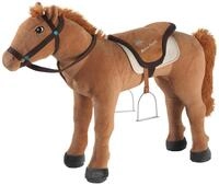 Bibi & Tina - Pferd Amadeus, gro&szlig;, braun, Pl&uuml;schpferd, Reittier mit Sattel und