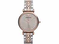 Emporio Armani Uhr für Damen , Zweizeiger Uhrwerk, 31mm Rose Gold...