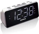 Lenco Radio-Wecker CR-18 Uhrenradio mit riesigem LED-Display (4,6 cm), dimmbar,...