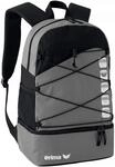Erima Unisex CLUB 5 Multifunktionsrucksack mit Bodenfach (723344), granit/schwarz, 1
