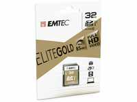 Emtec 32GB Class10 Gold + Speicherkarte SDHC Klasse 10 - Speicherkarten (32 GB,...