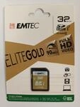 Emtec 32GB Class10 Gold + Speicherkarte SDHC Klasse 10 - Speicherkarten (32 GB, SDHC,