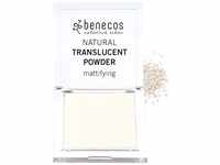 benecos - Naturkosmetik - Translucent Powder - fest - mattierend transparent -