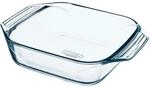 Pyrex 8010667 Optimum Heavy Duty Square Ofenplatte Einfache Handhabung 29x23 cm