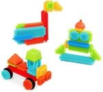 Battat - Basic Builder Eimer - Ineinandergreifende Baukl&ouml;tze - 50-teiliges...