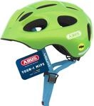 ABUS Kinderhelm Youn-I MIPS - Fahrradhelm mit Licht, Reflektoren und...