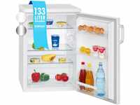 Bomann Kühlschrank ohne Gefrierfach mit 133L Nutzinhalt und 3 Ablagen | klein...