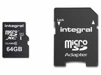 Integral Memory INMSDX64G10-90U1 microSDXC Class 10 UltimaPro UHS-1 64GB