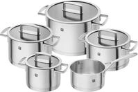 ZWILLING Vitality Kochtopf-Set 5-teilig mit Glas-Deckel, Induktionsgeeignet,
