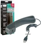 DIGITUS - Skype USB Telefonh&ouml;rer, USB A Stecker