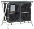 Bo-Camp Solid Deluxe Waschtisch K&uuml;che anthrazit 100 x 50 x 82 cm grau anthrazit 100
