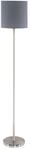 EGLO Stehlampe Pasteri, 1 flammige Textil Stehleuchte, Standleuchte aus Stahl und