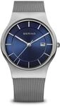BERING Herren Uhr Quarz Movement - Classic Collection mit Edelstahl und Saphirglas