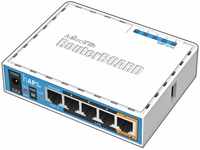MikroTik RB952Ui-5ac2nD HAP AC Lite Router, 450 Mbit/s, Energie auf Ethernet...