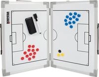 Derbystar Faltbare Taktiktafel Aluminium Fussball, 60 x 45 cm, 4113000000