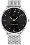 Tommy Hilfiger Analog Quarzuhr f&uuml;r Herren mit Edelstahlarmband Edelstahlarmband -