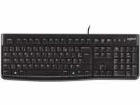 Logitech K120 Kabelgebundene Business Tastatur für Windows und Linux,...