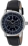 Burgmeister Armbanduhr f&uuml;r Herren mit Analog-Anzeige, Quarz-Uhr und Lederarmband -