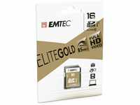 Emtec SDHC 16GB Class10 Gold + 16GB SDHC Klasse 10 Speicherkarte -...