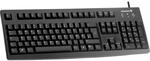 CHERRY G83-6105, Kabelgebundene Tastatur f&uuml;r Industrieanwendungen, Franz&ouml;sisches