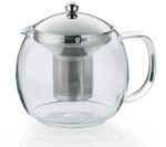 kela Glas Teekanne mit Siebeinsatz, Teekanne Glas 1,5 l CYLON, Glaskanne f&uuml;r...