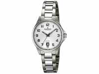 Candino Damen Datum klassisch Quarz Uhr mit Titan Armband C4608/1