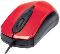 Manhattan 179430 Edge USB-Maus (optisch, kabelgebunden, drei Tasten, Mausrad, 1000