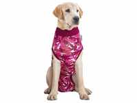 Suitical Recovery Suit Hund, XXL, Rosa Camouflage