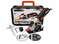 WORX WX426 WORXSaw Kreissäge 400W zum Sägen von Holz, PVC, Blech, Metall,...