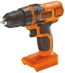 BLACK+DECKER Akku-Bohrschrauber, 18 V, 28 Nm Drehmoment, 10 Drehmomentstufen,
