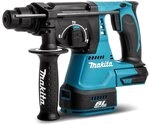 Makita Wireless Li-ion SDS Plus Rotary Brushless 3-Modus -Bohrhammer 24 mm, nur