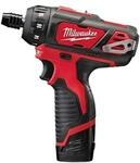 '4933441900 &ndash; 202 C Milwaukee Schlagschrauber 1/4 12 V 2,0 Ah Lithium