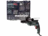 Metabo Schlagbohrmaschine SBE 650 Set mit Vario-Elektronik, Rechts-Linkslauf...