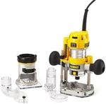 DeWalt Dᴇ WALT D26204K-QS Elettrofresatrice con Affondamento e Base Fissa, 8 mm,