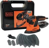 Black+Decker Dreieckschleifer Mouse KA2500K / Kraftvolle Schleifmaschine mit