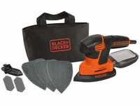 Black+Decker Dreieckschleifer Mouse KA2000 / Kraftvolle Schleifmaschine mit
