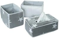 roba Pflege Organiser Set 'Little Stars', 3tlg, Aufbewahrungsbox Set, 2 Boxen...