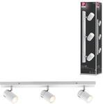 Paulmann 66713 Spotlight Zyli IP44 Balken max 3x10W GU10 Wei&szlig;/Chrom 230V Metall